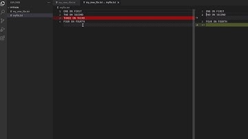 Visual Studio Code Tip:  View a diff between files