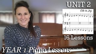 Unit 2 - Piano Video Lessons Overview - Beginning Playing Hands Together