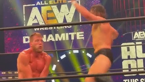 Bryan Danielson vs Jake Hager Match - Chris Jericho
