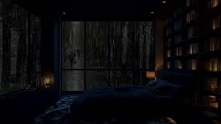 Soft Rainfall Echoing Through the Cityscape- A Calming Blend of Rain Sounds for Rest and Tranquility