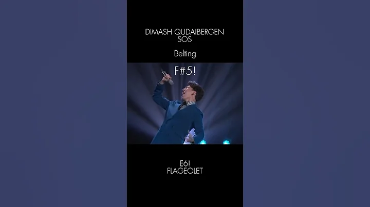 E6! Dimash Qudaibergen Vocal Showcase on SOS LIVE song performing