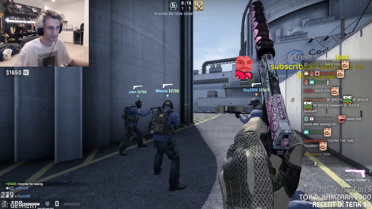Stream Sniping Hackers? - xQc Plays CS:GO with Poke! - YouTube