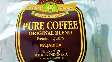 Warung Tinggi, Warung Kopi tertua di Jakarta | 1878 |