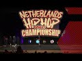 Cfam adult  gold medalist adult division  netherlands hip hop dance championship 2022