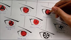 Drawing All Mangekyou Sharingan Forms | Evolution Of Sharingan | Kakashi Art - Durasi: 15.15. 