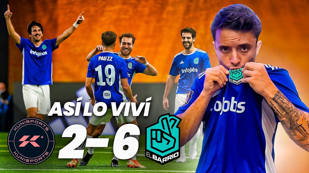 REACCIONANDO a la GOLEADA del BARRIO contra KUNISPORTS | Kings League - J7