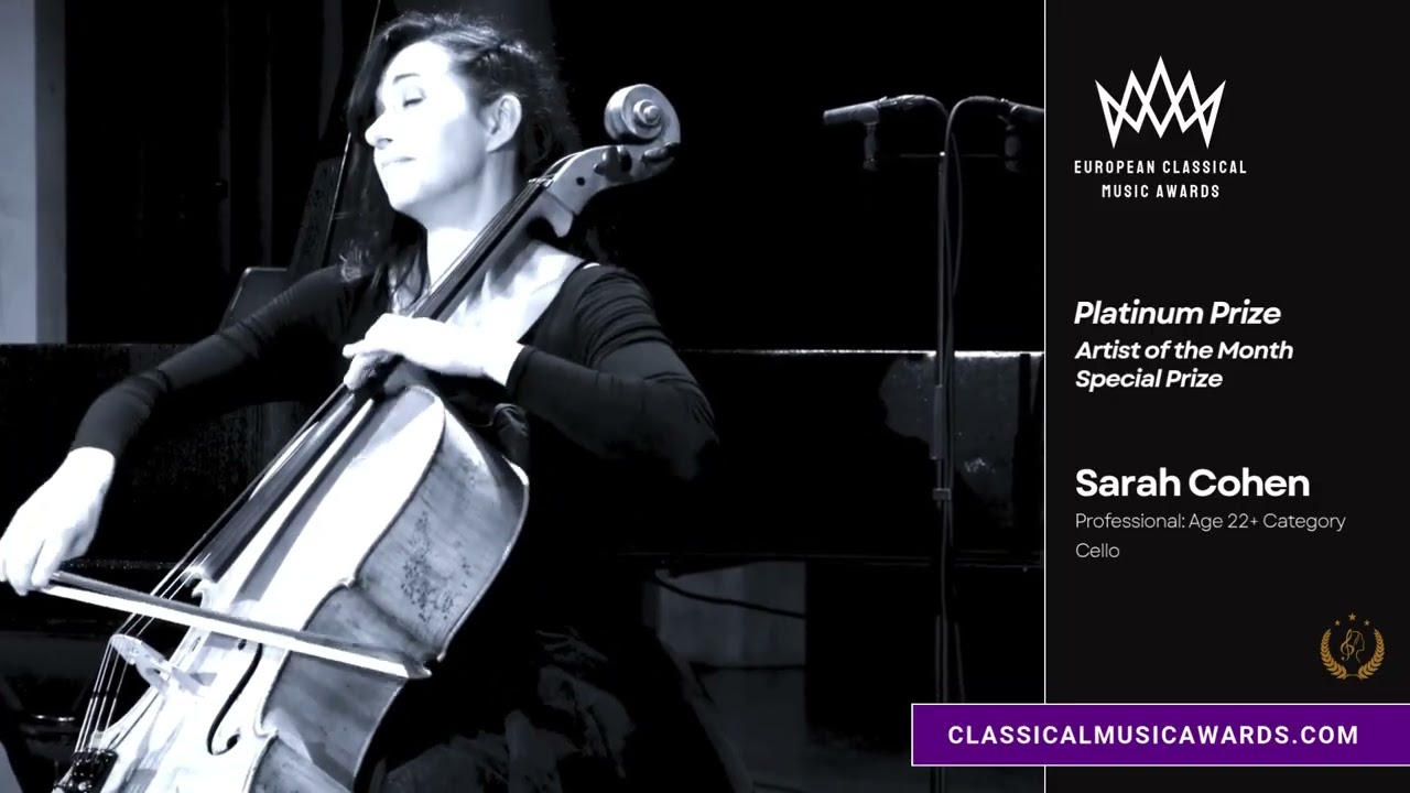 Sarah Cohen - Platinum Prize Winner