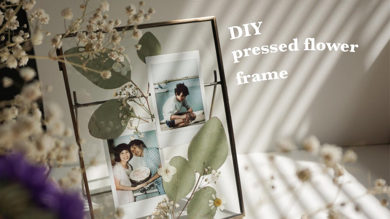 DIY Pressed Flower Frame