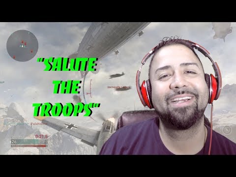 SALUTE THE TROOPS!! (CALL OF DUTY: WWII - DOGFIGHT 24-7)