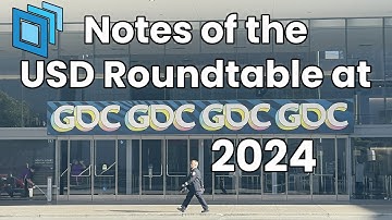 OpenUSD instead of GLTF: The USD Roundtable at GDC 2024