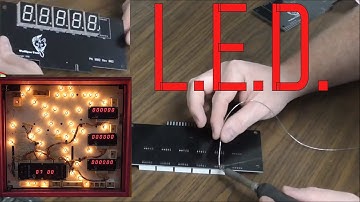 Building Your Own LED Pinball Displays!