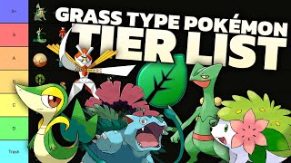 RANKING EVERY GRASS TYPE in a Pokémon GO Tier List!!