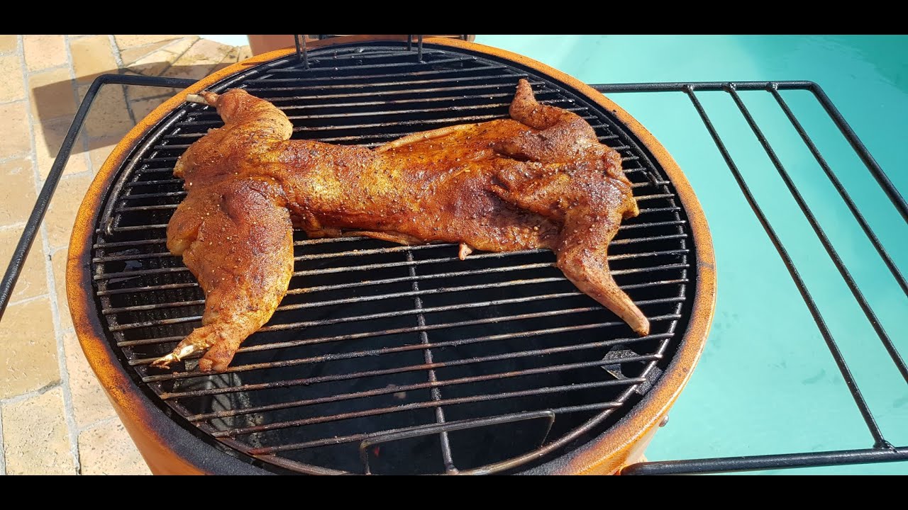 Smoked Rabbit - South African Style - YouTube