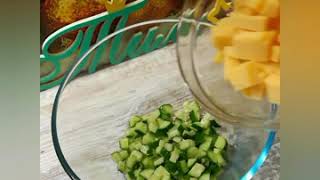 👑БЫСТРЫЙ САЛАТ С ЖАРЕНОЙ КУРИЦЕЙ 👑БЫСТРЫЙ САЛАТ С ЖАРЕНОЙ КУРИЦЕЙ