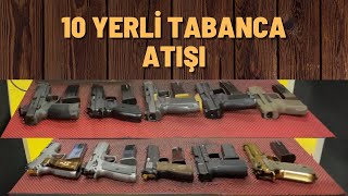 10 Yerli Tabanca Atışı ~ Tabancalar Güzel Performansım Kötü 🙁~ Tekirdağ Zortul Poligona Teşekkürler