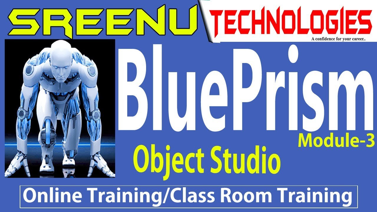 Blue Prism Module-3| Object Studio Part- 5 - YouTube