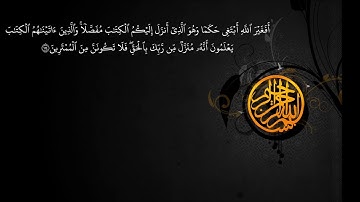 محمد أيوب مقام الرست الحجازي (حجازي حراب ) ما تيسر من سورة الانعام