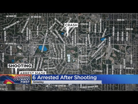 6 arrested after shooting near Greeley West High School