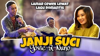 Janji Suci - Yovie & Nuno Cover Valdiandi || Melamar lewat lagu