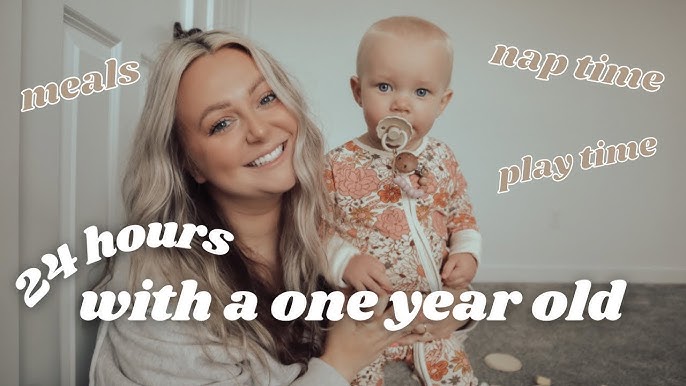 An Hour in the Life of a One Year Old Baby Girl