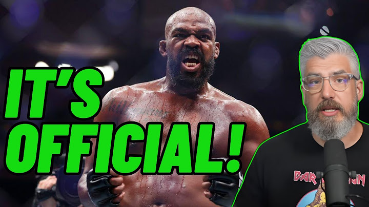 LUKE THOMAS REACTS TO JON JONES RETIRING
