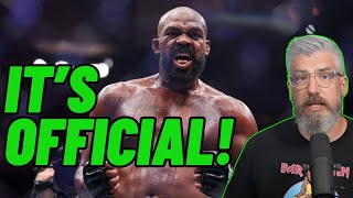 LUKE THOMAS REACTS TO JON JONES RETIRING