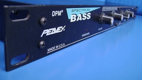 Vintage Peavey DPM Spectrum Bass 1 & II Midi Modules Synth Demo By Scott Grove