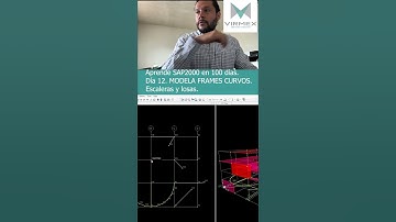 Aprende SAP2000 en 100 días. Día 12: Modela Frames Curvos. #virmex #sap2000 #estructuras