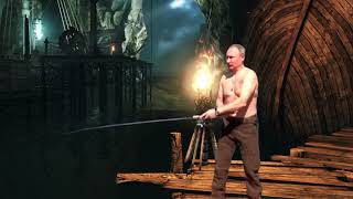 Dark Souls 2 but Vladimir Putin can't stop fishing