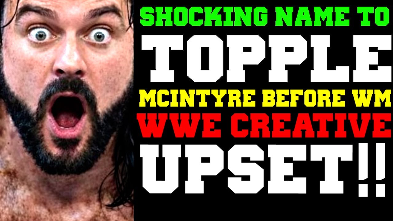 WWE News! WWE Chooses Megastar to Beat Drew McIntyre! WWE Creative Upset! WWE To Sign Big Name!