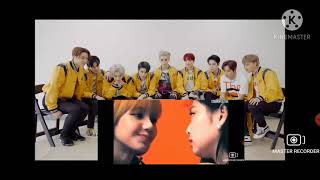 nct 127 reacción to blackpink jenlisa funny moments