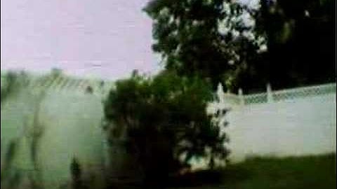 TREX 450 vs. ST FRANCIS RC HELICOPTER ONBOARD VIDEO CRASH