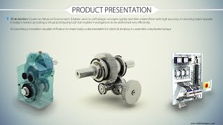Industrial and  Machine Presentation (3D Animated)