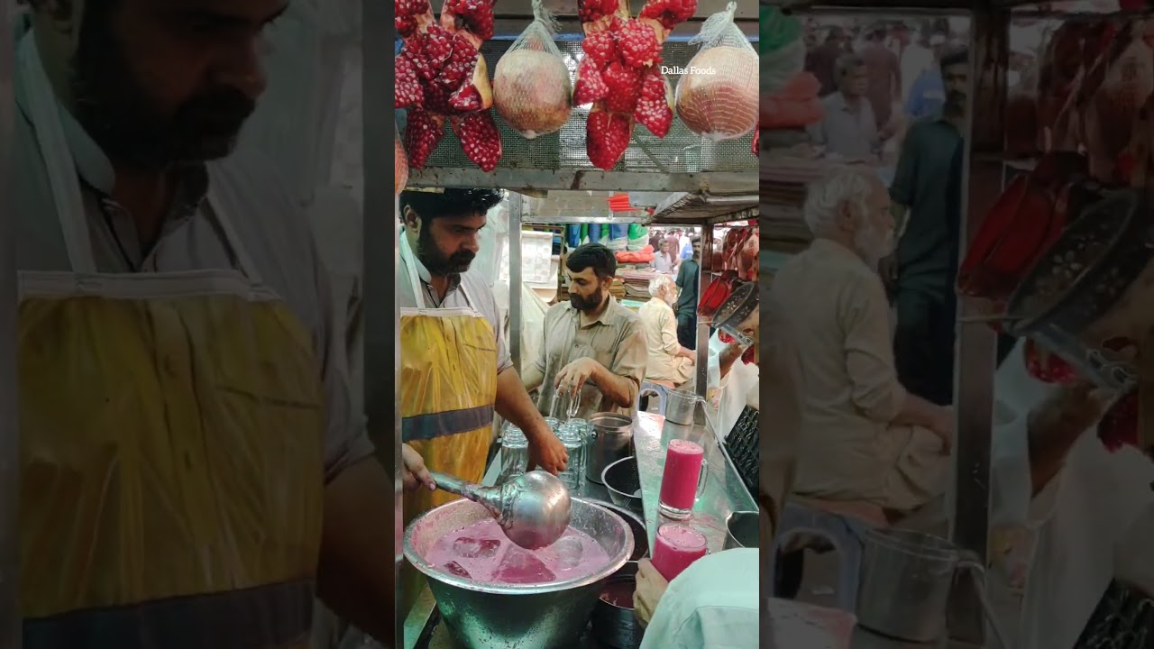 Pomegranate Juice 😋🍷Healthy Street Drink 