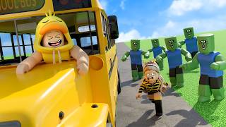 SURVIVE!! Aku harus Selamat dari BIS SEKOLAH penuh ZOMBIE...