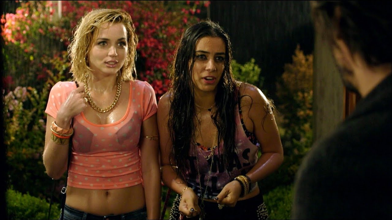 Ana de armas, Lorenza Izzo, Keanu Reeves, Knock Knock, El lado oscuro del d...