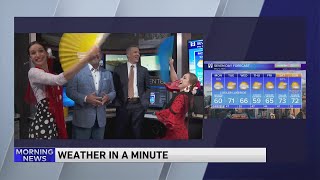 Weather in a Minute returns