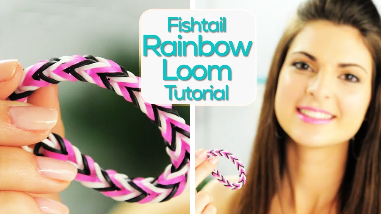 Rainbow Loom! DIY 5 Easy Rainbow Loom Bracelets without a Loom (DIY Loom  Bands) 