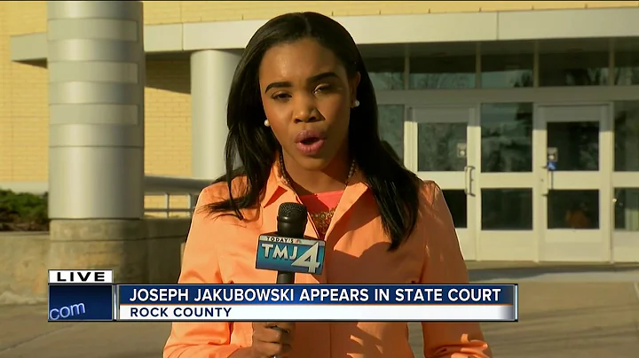 Jakubowski appears in Rock County circuit court
