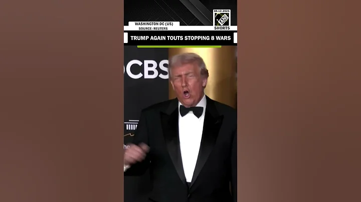 "I've ended eight wars largely because of trade and tariffs," says Trump at Kennedy Center Honors