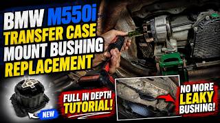 BMW M550i Transfer Case Bushing Replacement!! (Any G Chassis BMW, G30, G20, G11, G12)