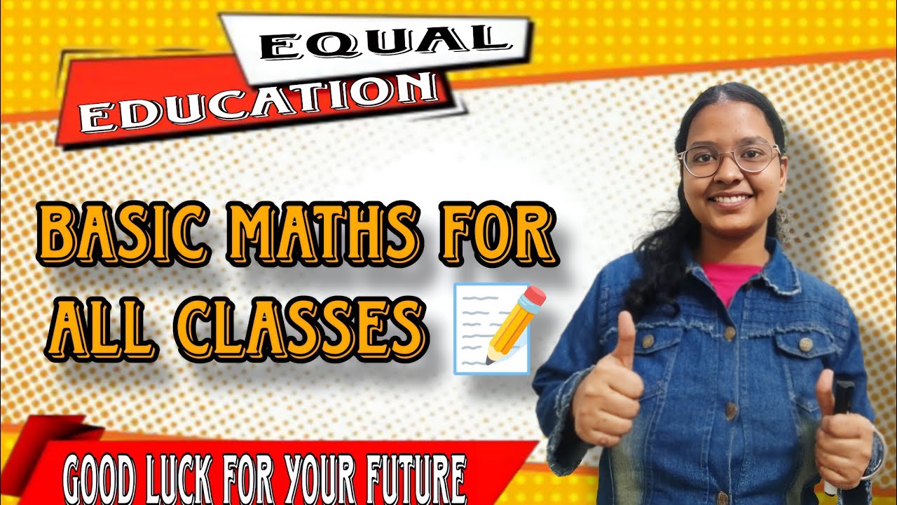 BASIC MATHS CLASS FOR ALL CLASSES | MATHS BY POOJA MAM #exam #maths # ...