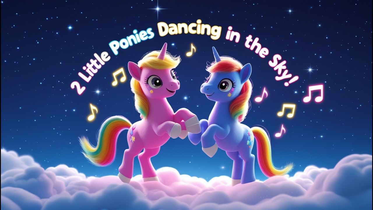 Two Little Ponies🎵 | Kids Melody Magic Compilation