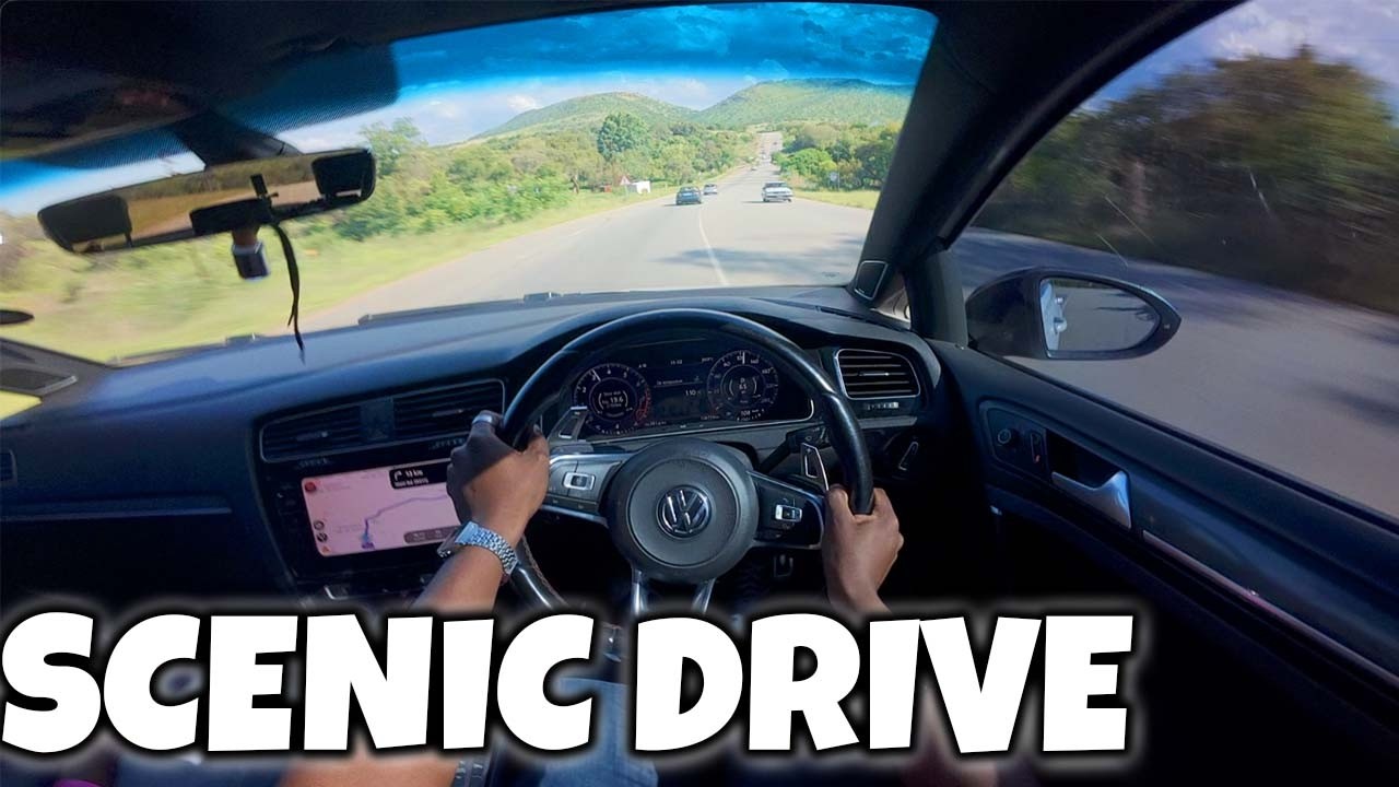 SCENIC Drive From Hartbeespoort Dam to Fourways Mall | GOLF GTI POV DRIVE