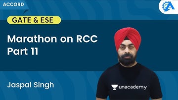 Marathon on RCC | Part 11 | GATE & ESE 2023 | Jaspal Singh
