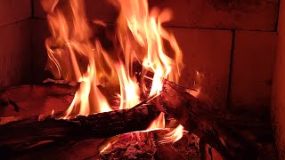 Relaxing Fireplace (24/7)🔥🔥Fireplace with Burning Logs & Fire Sounds