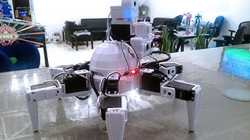 Six robot with object avoidance example