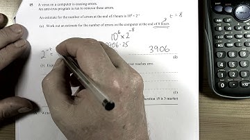 Pearson Specimen Paper 3H Set 1 Q15 For 2018 exams onwards