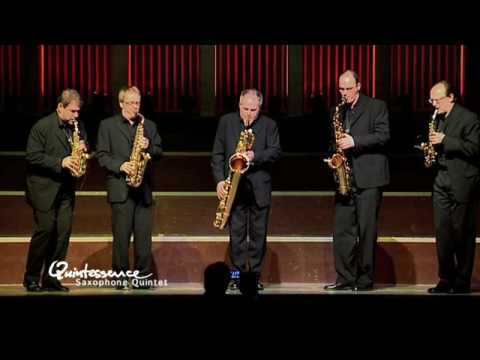 Quintessence Saxophone Quintet plays Vivaldi: Summer 1, Allegro