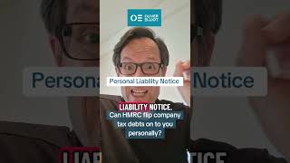 Can HMRC flip company tax debts on to you personally?